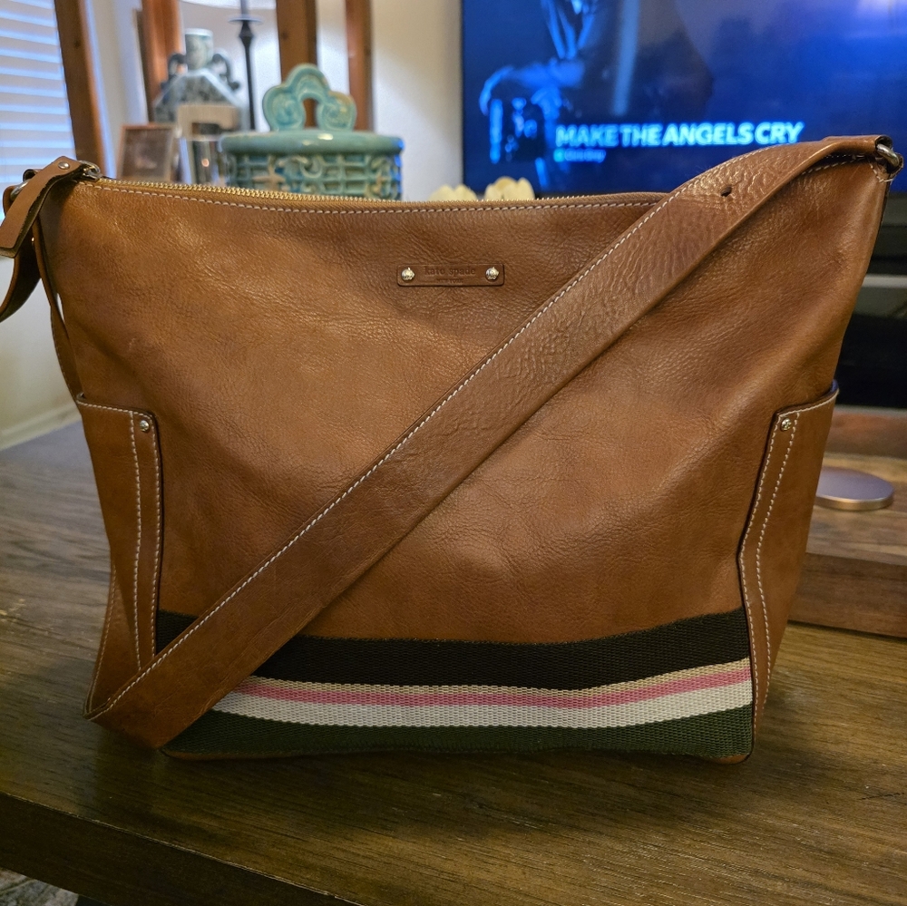 Vintage/Retired Kate Spade Sienna/Hadley Road Leather Tote